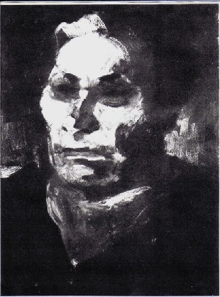 Paul Wegener, 1946, Öl (Ferry Ahrlé)