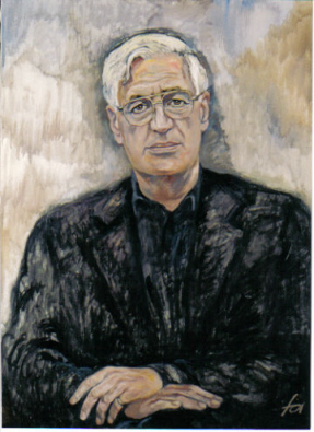Prof. Peter Eschberg, Öl auf Leinwand, 1996 (Ferry Ahrlé)
